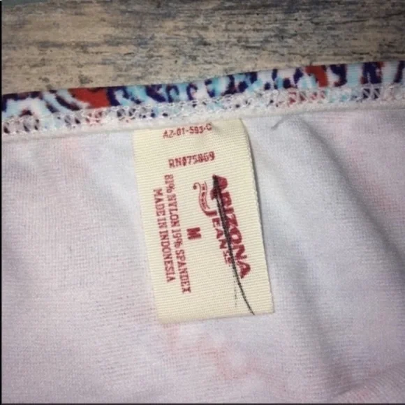 Arizona Jeans Co Blue Bikini Bottoms - Picture 3 of 3